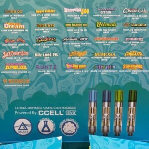 Alternative view of CANNACLEAR ULTRA REFINED LIQUID DIAMONDS 1G CARTRIDGE