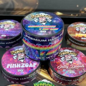 Alternative view of WARHEADZ PREMIUM HASH ROSIN – EXOTIC EDITION